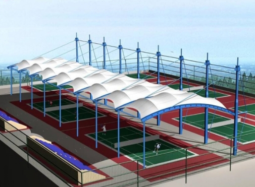 體育場館如何選擇膜結構看臺遮陽棚？