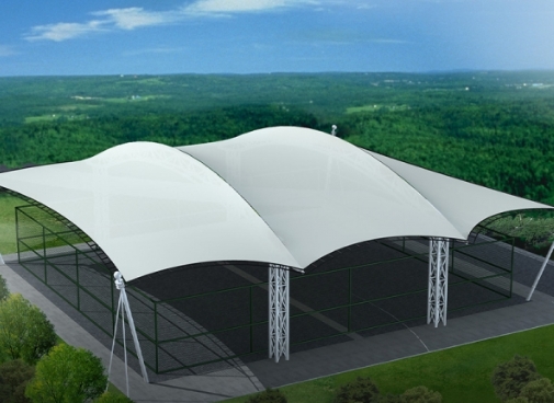 膜結構膜材防火原理