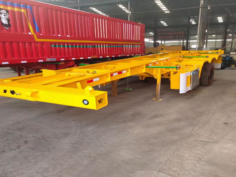 優(yōu)質(zhì)骨架半掛車出售，提供穩(wěn)定可靠的運(yùn)輸解決方案